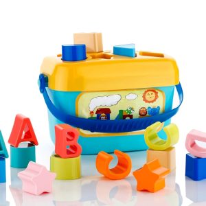 Baby's First Blocks – ABC Shape Sorter Bucket